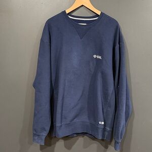 Vail Men's Navy Crewneck Sweater